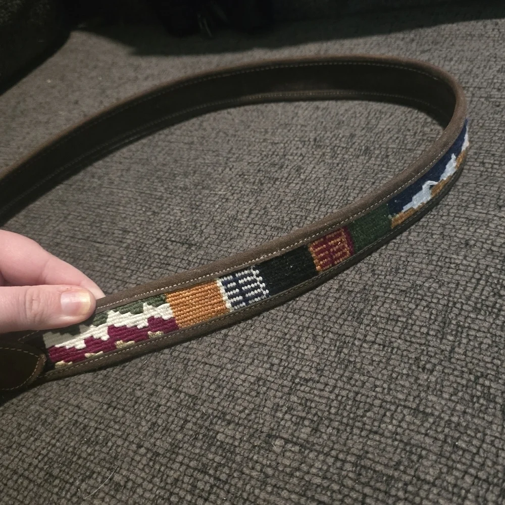 Southwestern Woven Belt Size 34